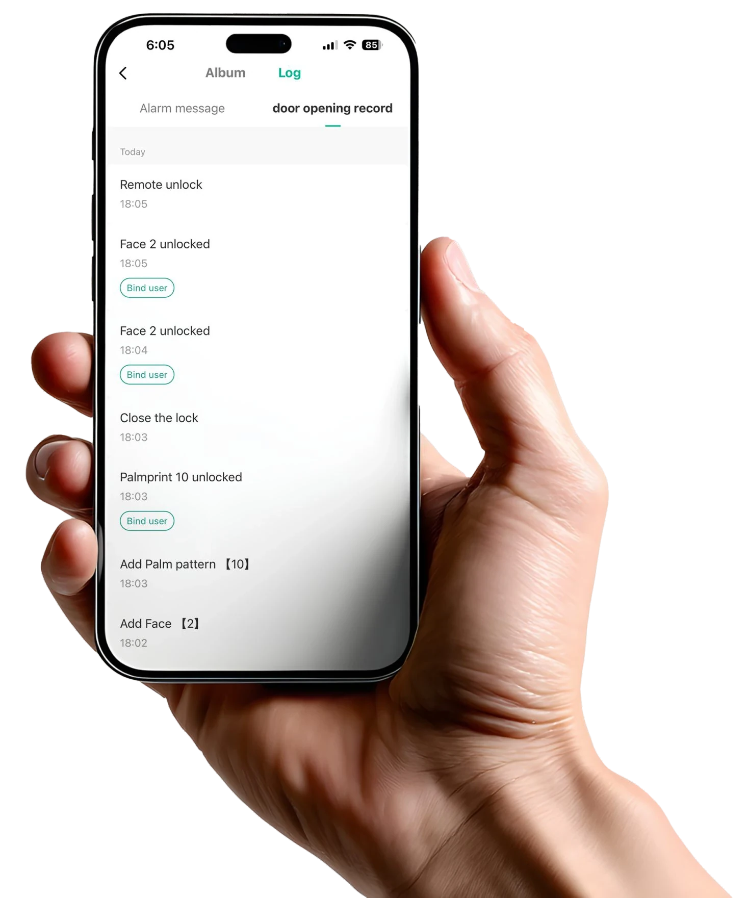 Mira Plus — App control
