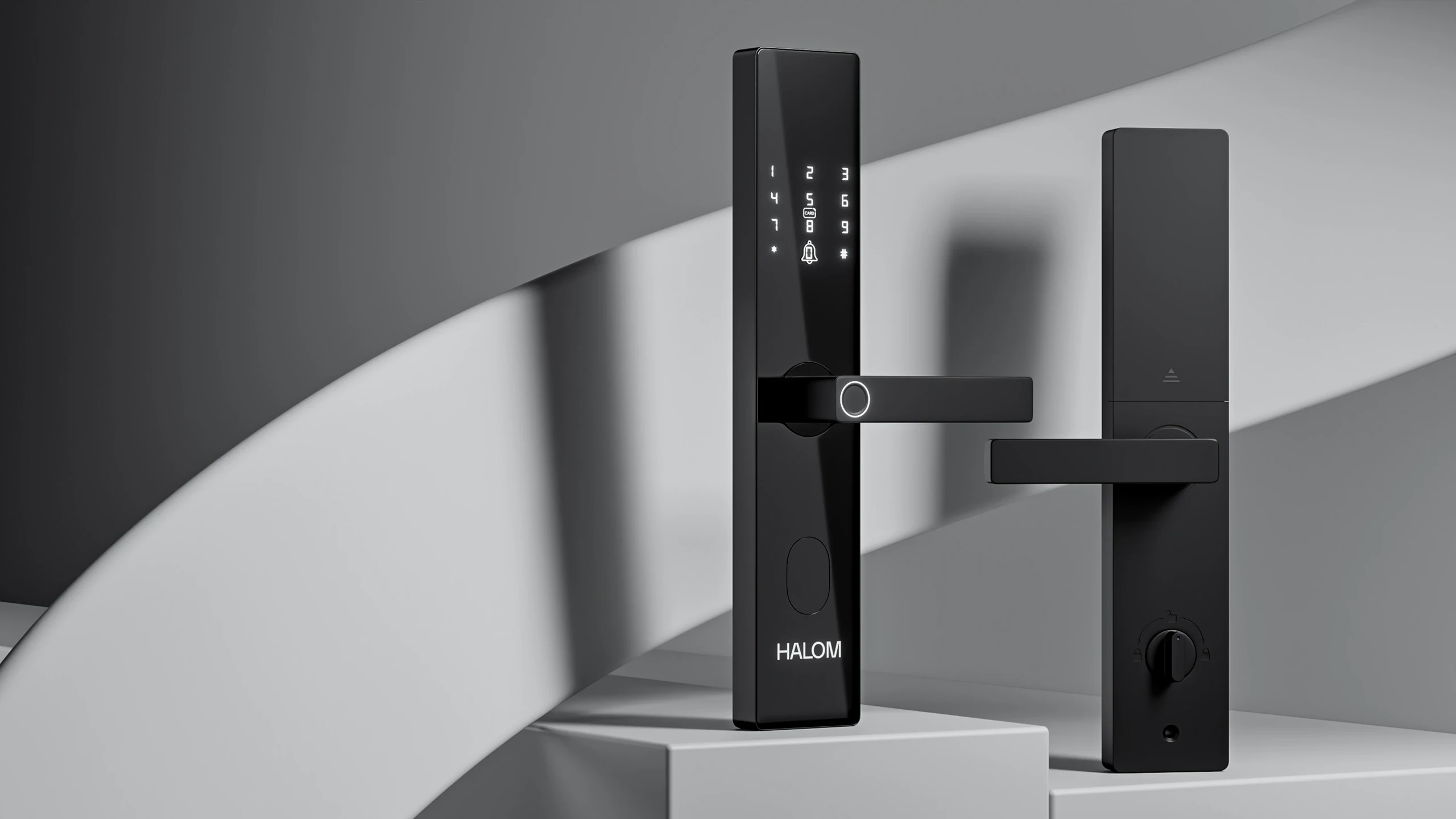HALOM Mira Plus app-controlled smart door lock