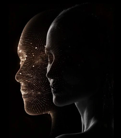 Nova Prime brochure face recognition illustration